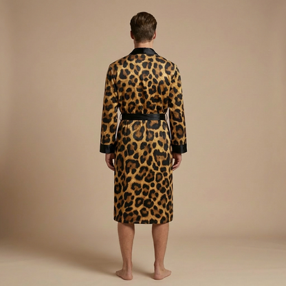 Peignoir Léopard Homme