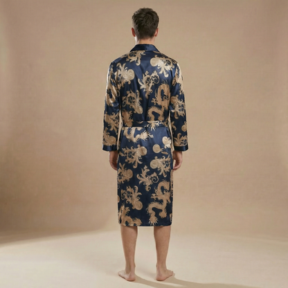 Dragons sur Bleu Marine