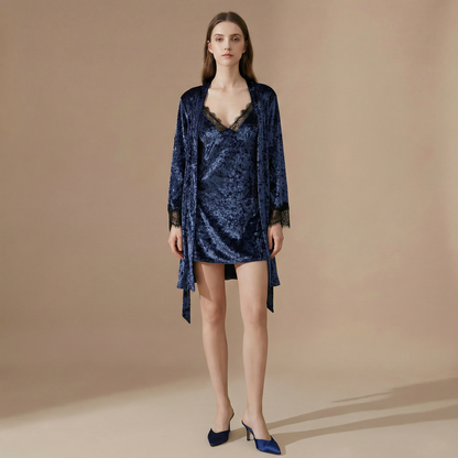 Ensemble Peignoir Et Robe De Chambre Femme