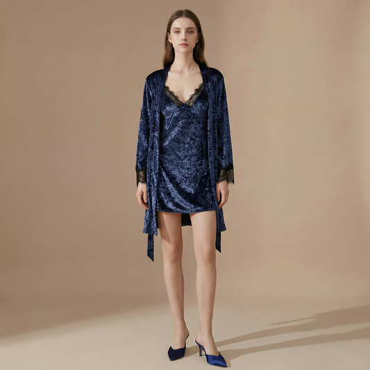 Ensemble Peignoir Et Robe De Chambre Femme