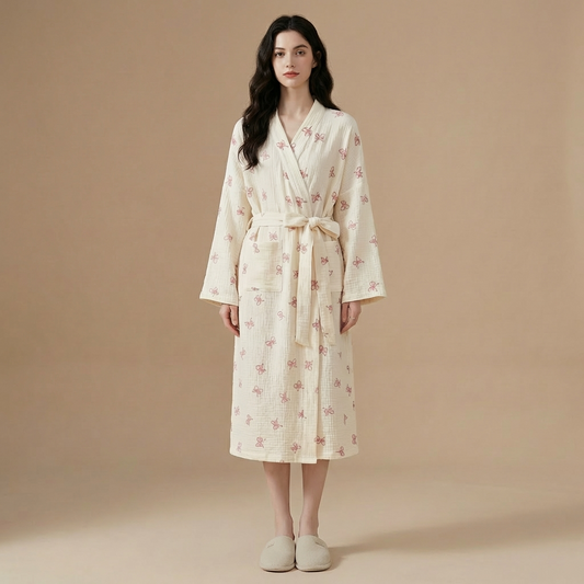 Peignoir Femme Long Léger