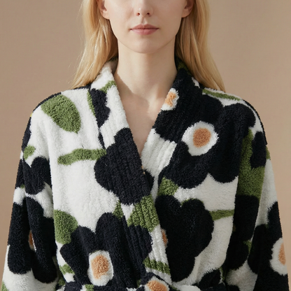 Peignoire Velour Polaire Femme