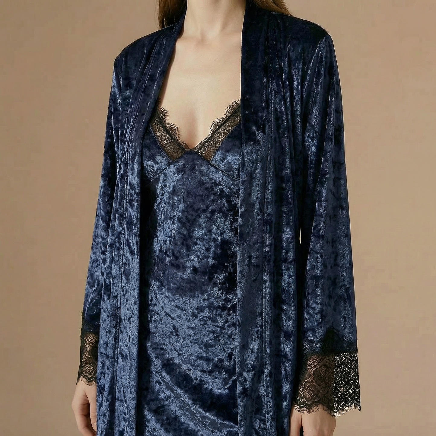 Ensemble Peignoir Et Robe De Chambre Femme