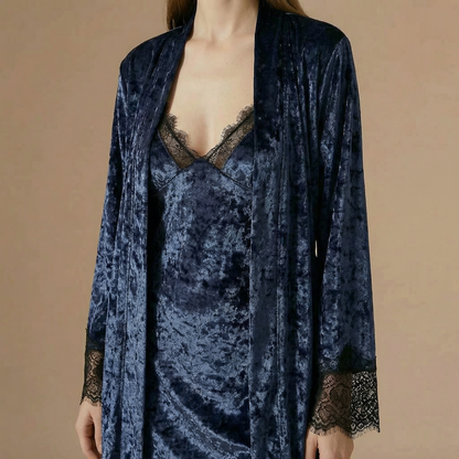 Ensemble Peignoir Et Robe De Chambre Femme