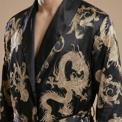 Dragons Dorés sur Noir