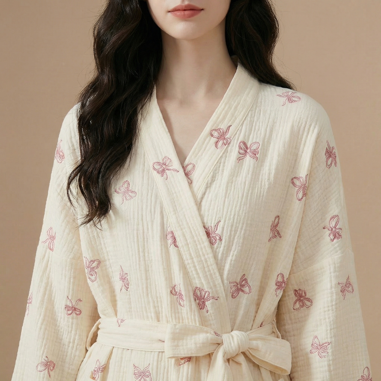 Peignoir Femme Long Léger