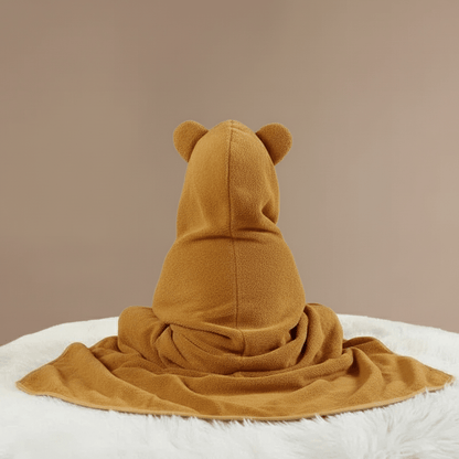 Cape de Bain Lion : Douceur et Protection pour Bébé Inégalées