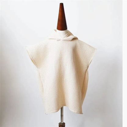 Cape de Bain Nid d’Abeille – Douceur et Absorption Exceptionnelles