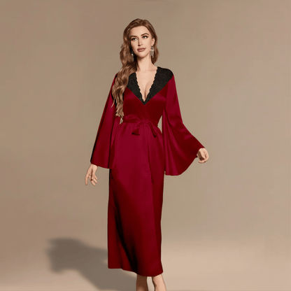 Décolleté Peignoir Femme – Confort & Élégance Absolue à Découvrir