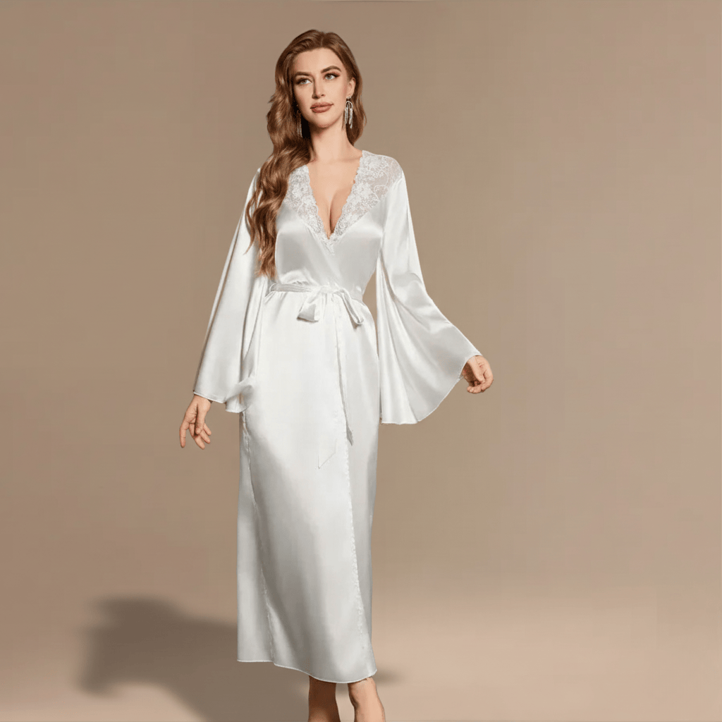 Décolleté Peignoir Femme – Confort & Élégance Absolue à Découvrir