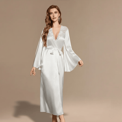 Décolleté Peignoir Femme – Confort & Élégance Absolue à Découvrir