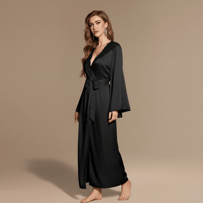 Décolleté Peignoir Femme – Confort & Élégance Absolue à Découvrir