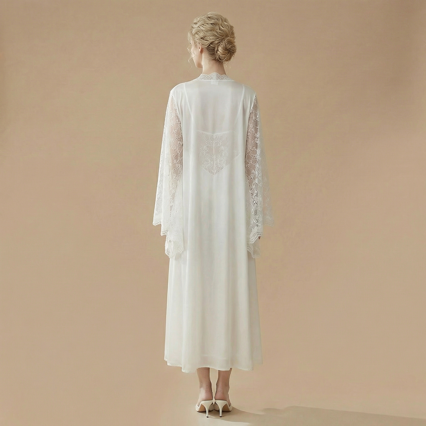 Ensemble Robe De Nuit Et Peignoir