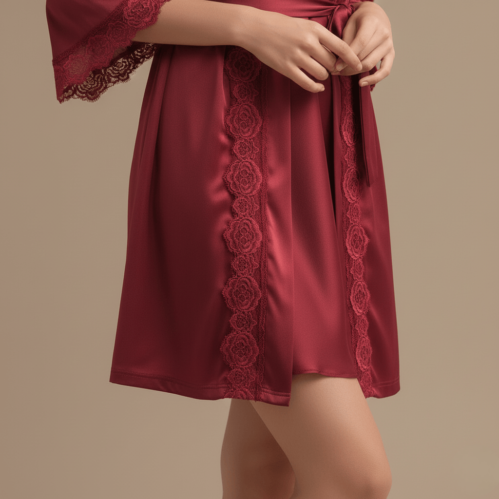 Ensemble de Nuit Dentelles – Élégance et Confort, Craquez Maintenant 