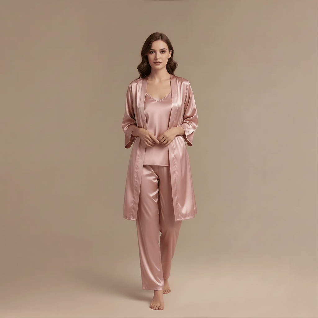 Ensemble de Nuit Femme Satin – Élégance Sensuelle Irrésistible