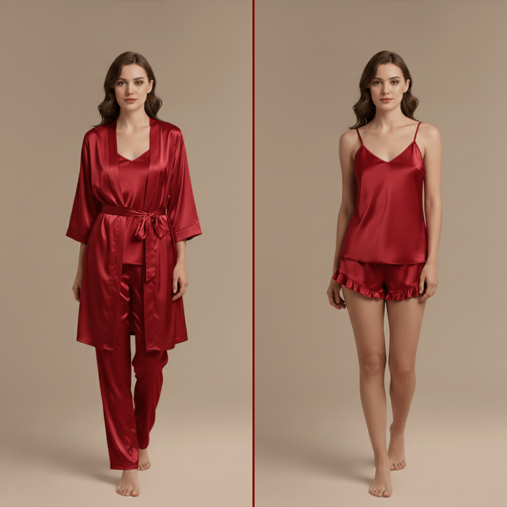 Ensemble de Nuit Femme Satin – Élégance Sensuelle Irrésistible