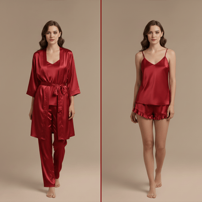 Ensemble de Nuit Femme Satin – Élégance Sensuelle Irrésistible