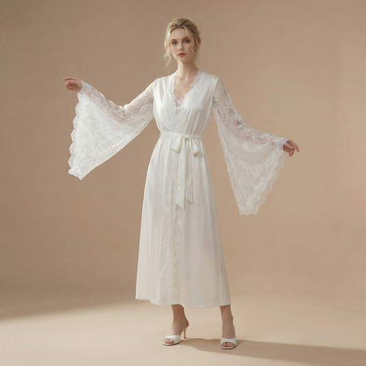 Peignoir Mariée Dentelle