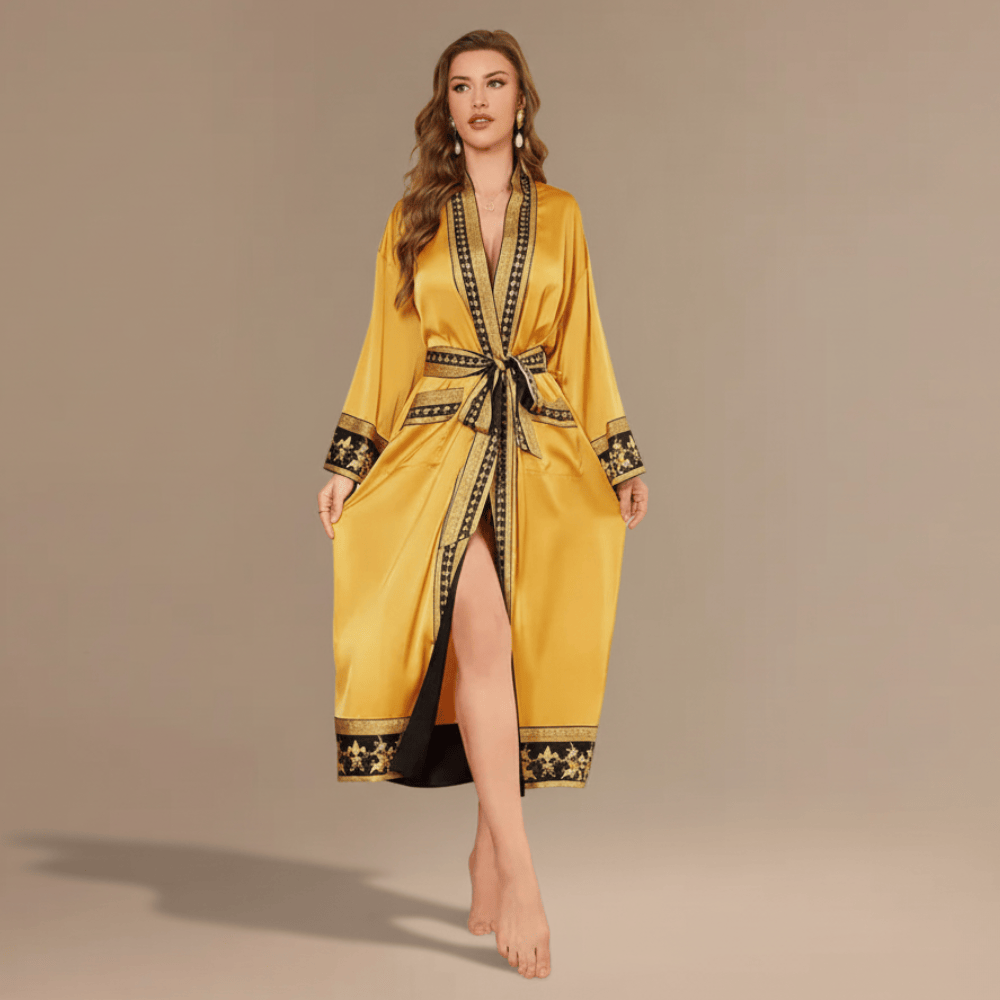 Peignoir Baroque – Confort & Élégance Absolue à Découvrir