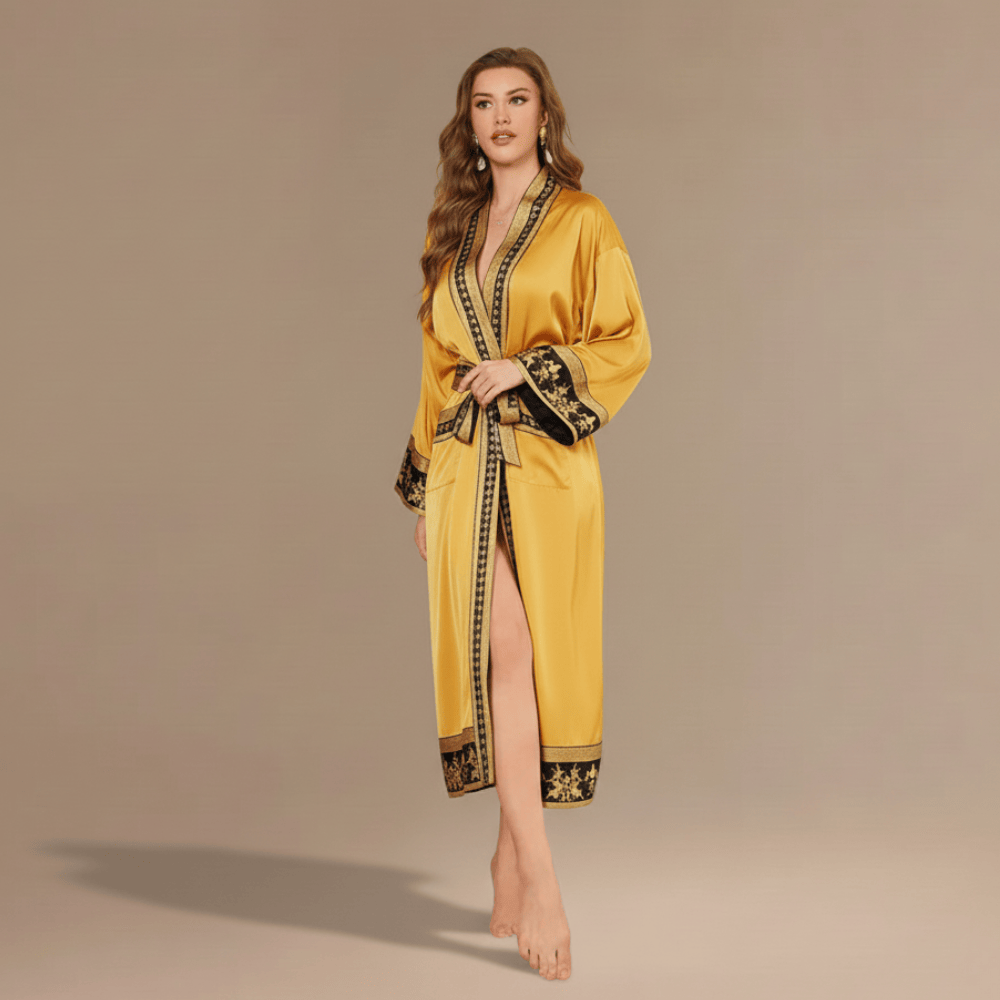 Peignoir Baroque – Confort & Élégance Absolue à Découvrir