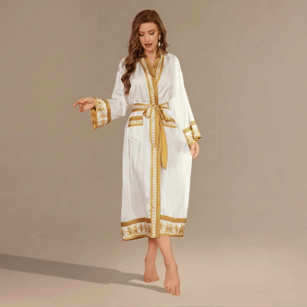 Peignoir Baroque – Confort & Élégance Absolue à Découvrir