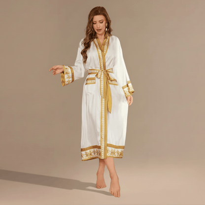 Peignoir Baroque – Confort & Élégance Absolue à Découvrir