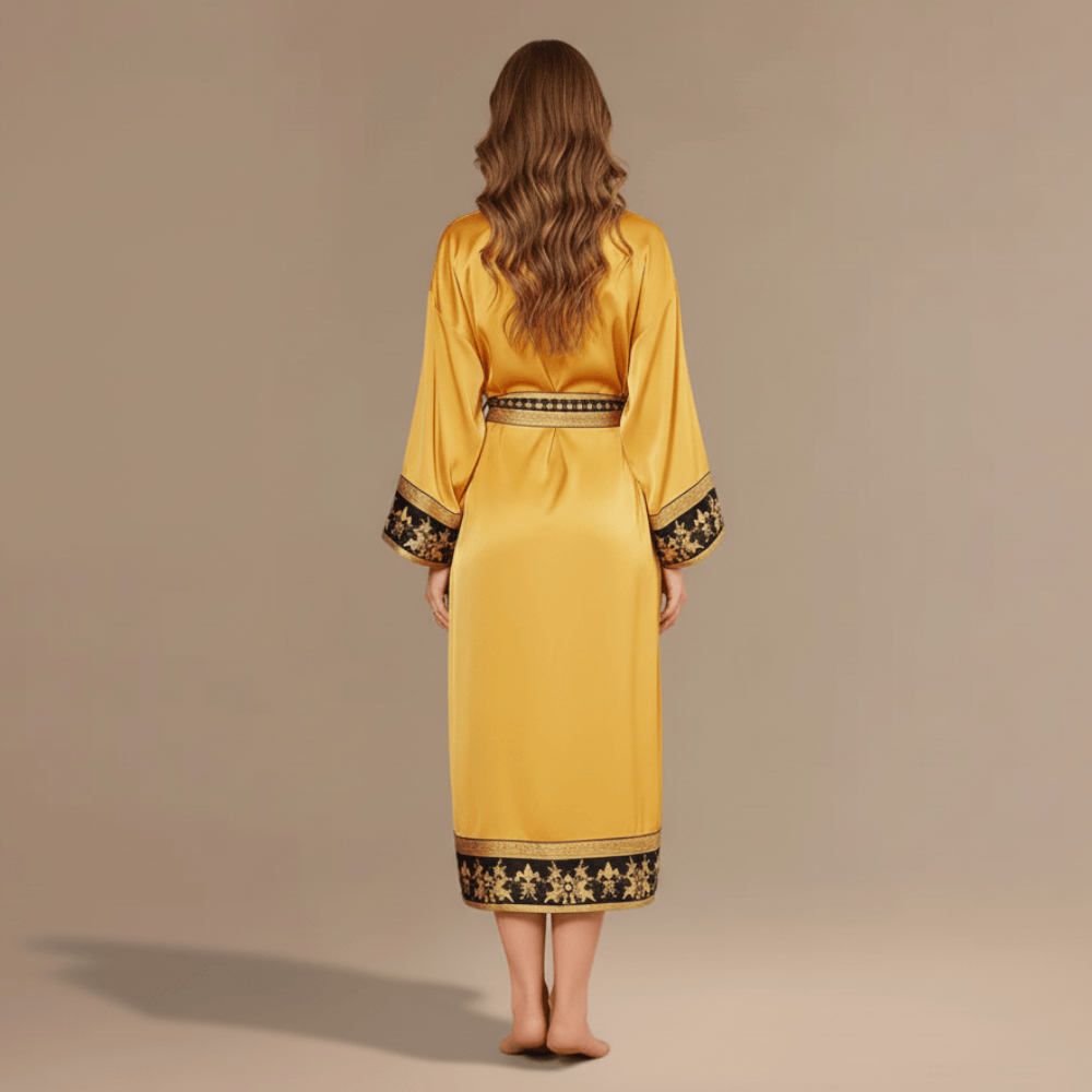 Peignoir Baroque – Confort & Élégance Absolue à Découvrir