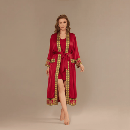 Peignoir Baroque – Confort & Élégance Absolue à Découvrir