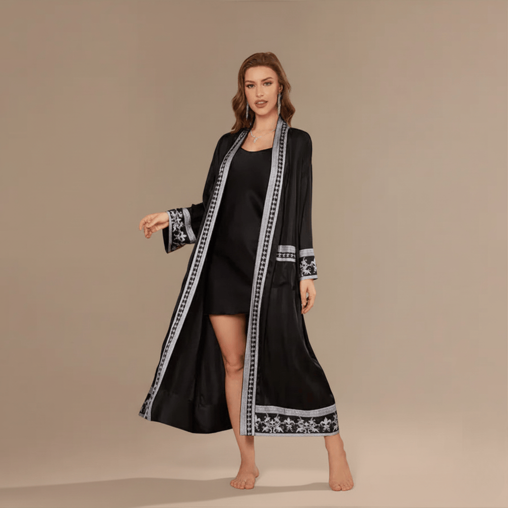 Peignoir Baroque – Confort & Élégance Absolue à Découvrir