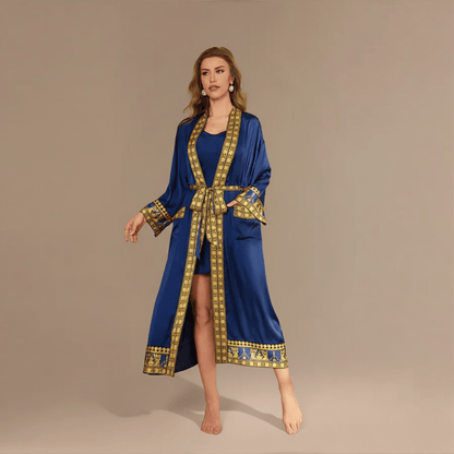 Peignoir Baroque – Confort & Élégance Absolue à Découvrir