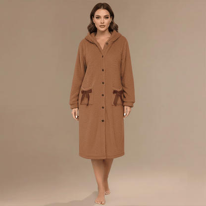 Peignoir Boutonné Femme – Élégance et Confort Inégalés à Découvrir