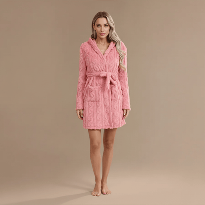 Peignoir Court Eponge Femme – Pour un confort doux et élégant