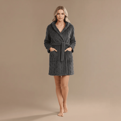 Peignoir Court Eponge Femme – Pour un confort doux et élégant