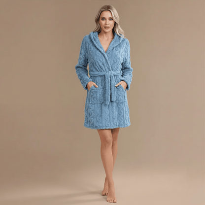 Peignoir Court Eponge Femme – Pour un confort doux et élégant