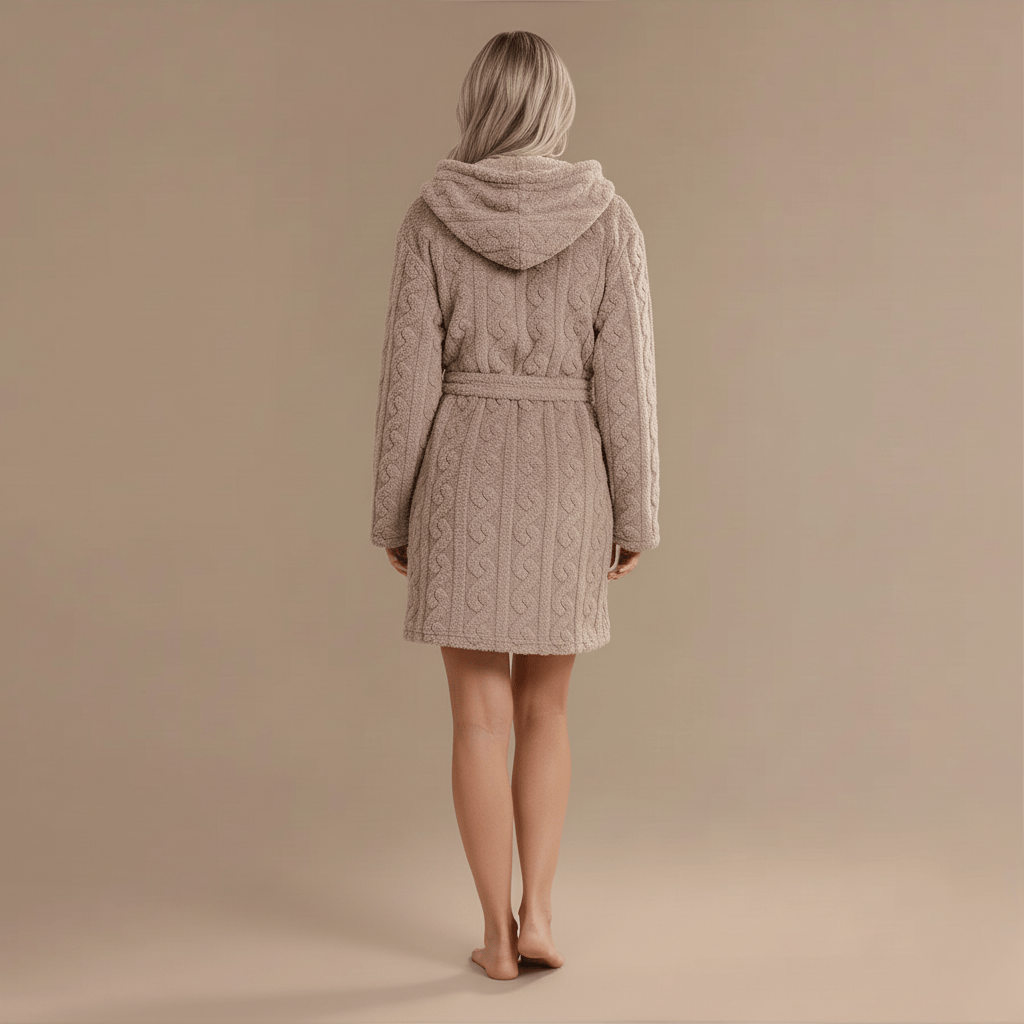 Peignoir Court Eponge Femme – Pour un confort doux et élégant
