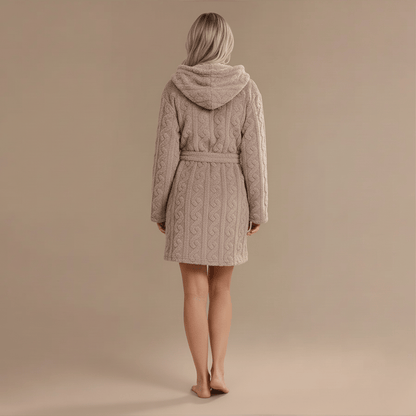 Peignoir Court Eponge Femme – Pour un confort doux et élégant