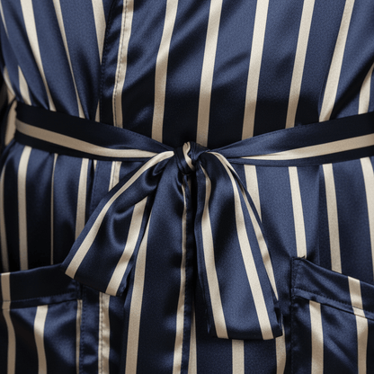 Peignoir Court Homme Satin – Élégance et confort pour séduire