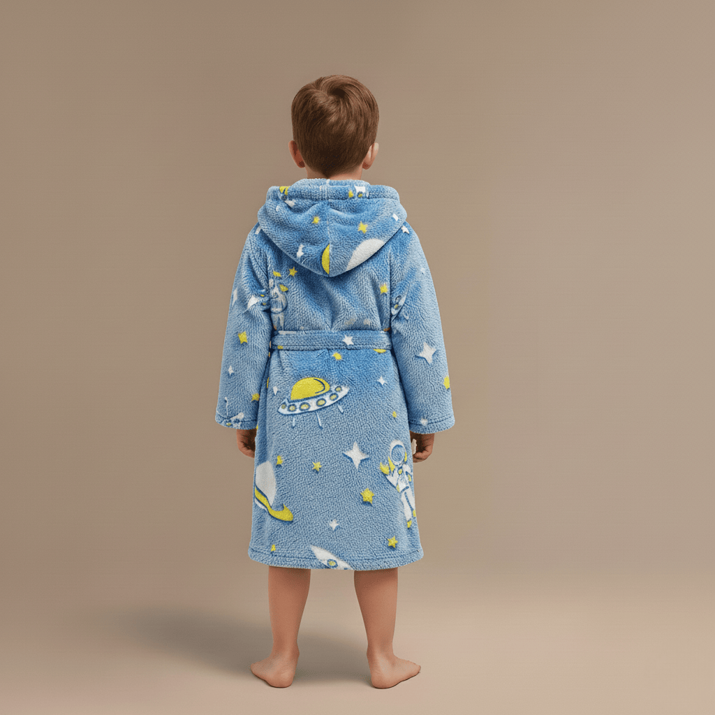 Peignoir Enfant Éponge – Découvrez le confort et l'élégance douce