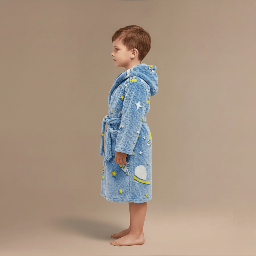Peignoir Enfant Éponge – Découvrez le confort et l'élégance douce