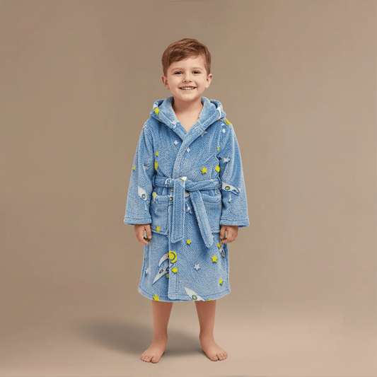 Peignoir Enfant Éponge – Découvrez le confort et l'élégance douce