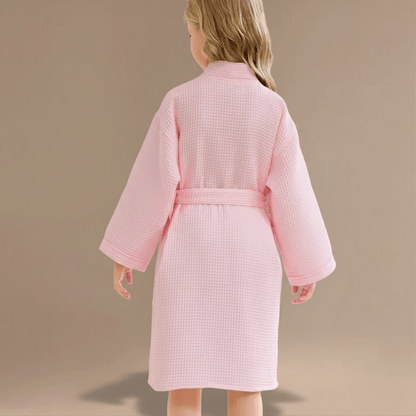 Peignoir Enfant Nid d'Abeille - Douceur et Style Unique à Découvrir