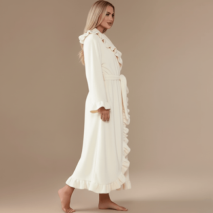 Peignoir Femme Flanelle – Confort Luxueux pour des Moments Uniques