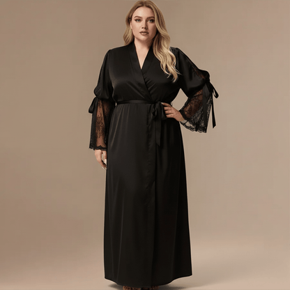 Peignoir Femme Grande Taille – Confort & Élégance Absolue à Découvrir