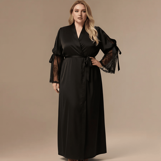 Peignoir Femme Grande Taille – Confort & Élégance Absolue à Découvrir