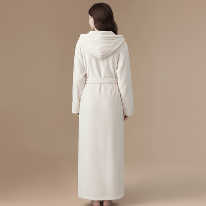 Peignoir Femme Long Hiver – Flanelle douce et chaude