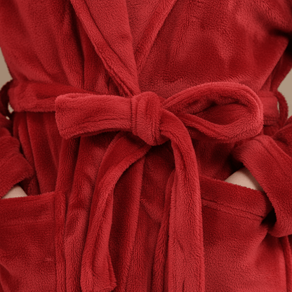 Peignoir Femme Rouge - Élégance et Confort, Craquez Dès Maintenant