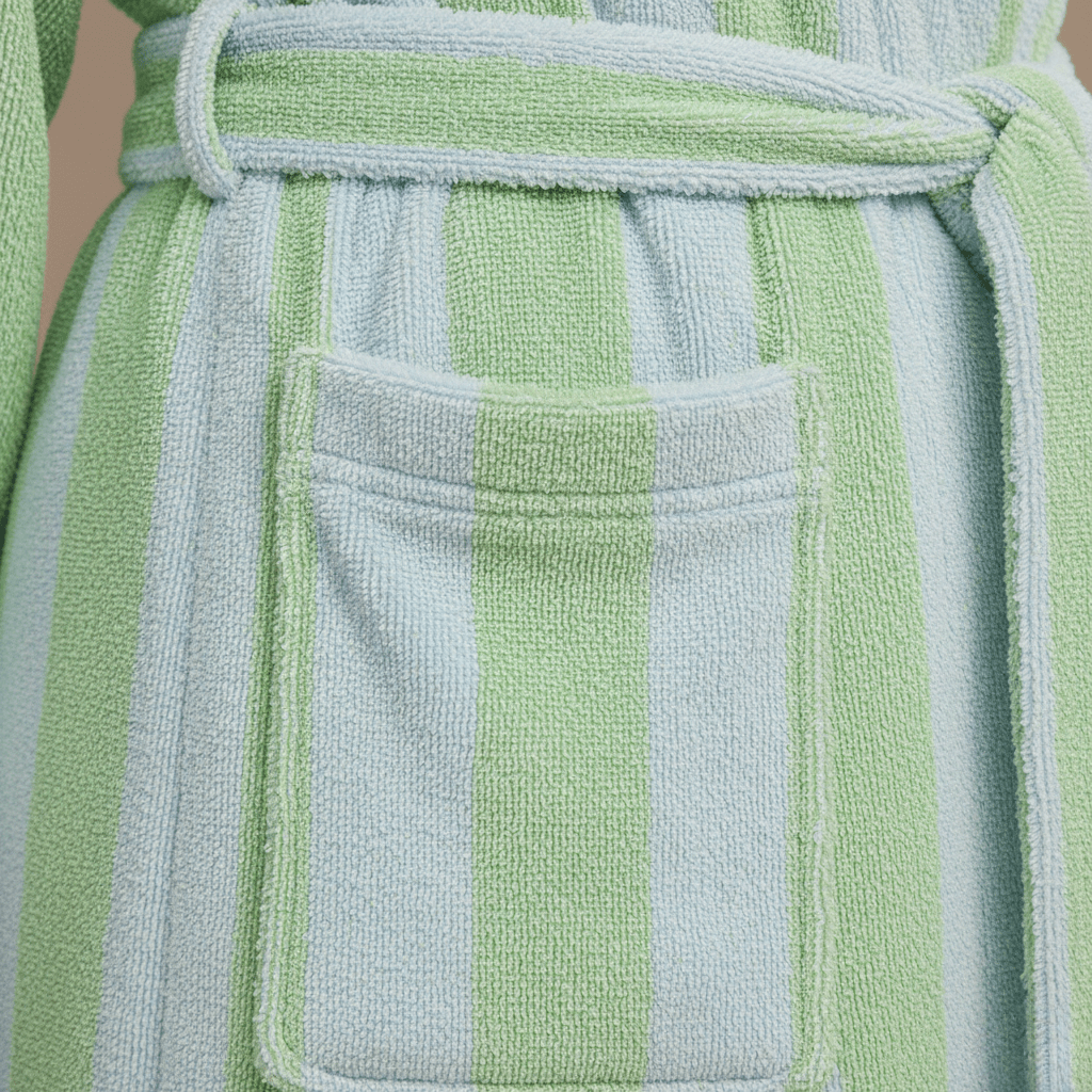 Peignoir Femme Vert – Confort ultime et élégance douce