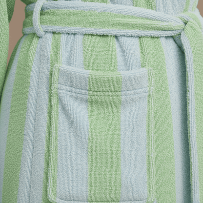 Peignoir Femme Vert – Confort ultime et élégance douce