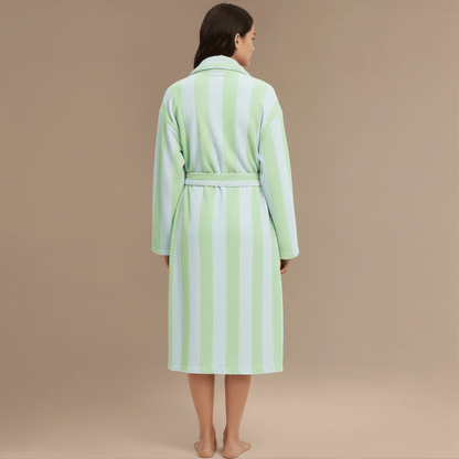 Peignoir Femme Vert – Confort ultime et élégance douce