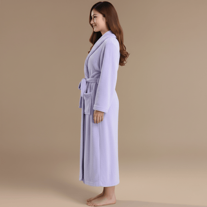 Peignoir Femme Violet - Élégance et Confort, Craquez Dès Maintenant